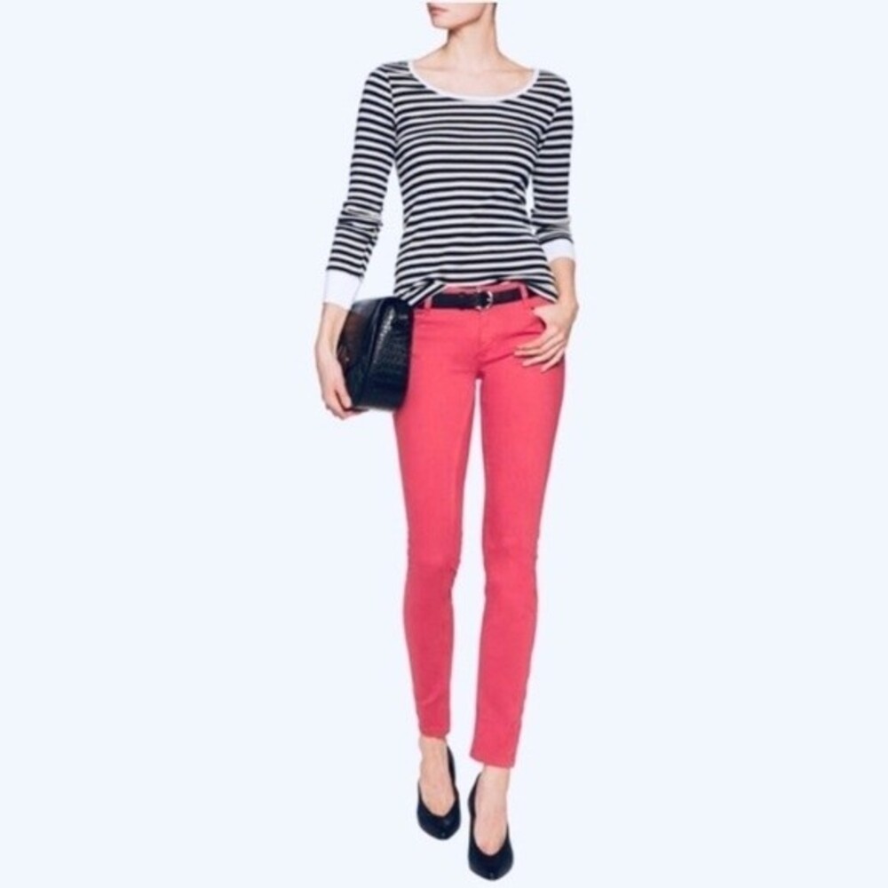 Maje Parisienne Papaya Skinny Jeans Size 26